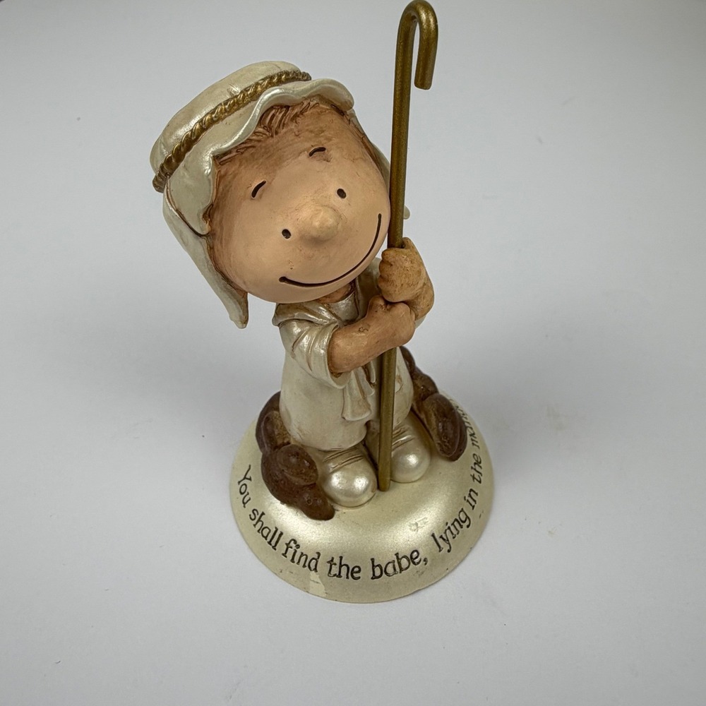Hallmark Peanuts Nativity Set Limited Edition 2015 50th Anniversary 11 Piece Box - Picture 9 of 16